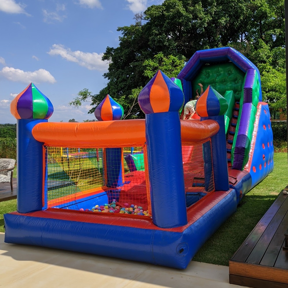 Imagem Tobogã Com Piscina