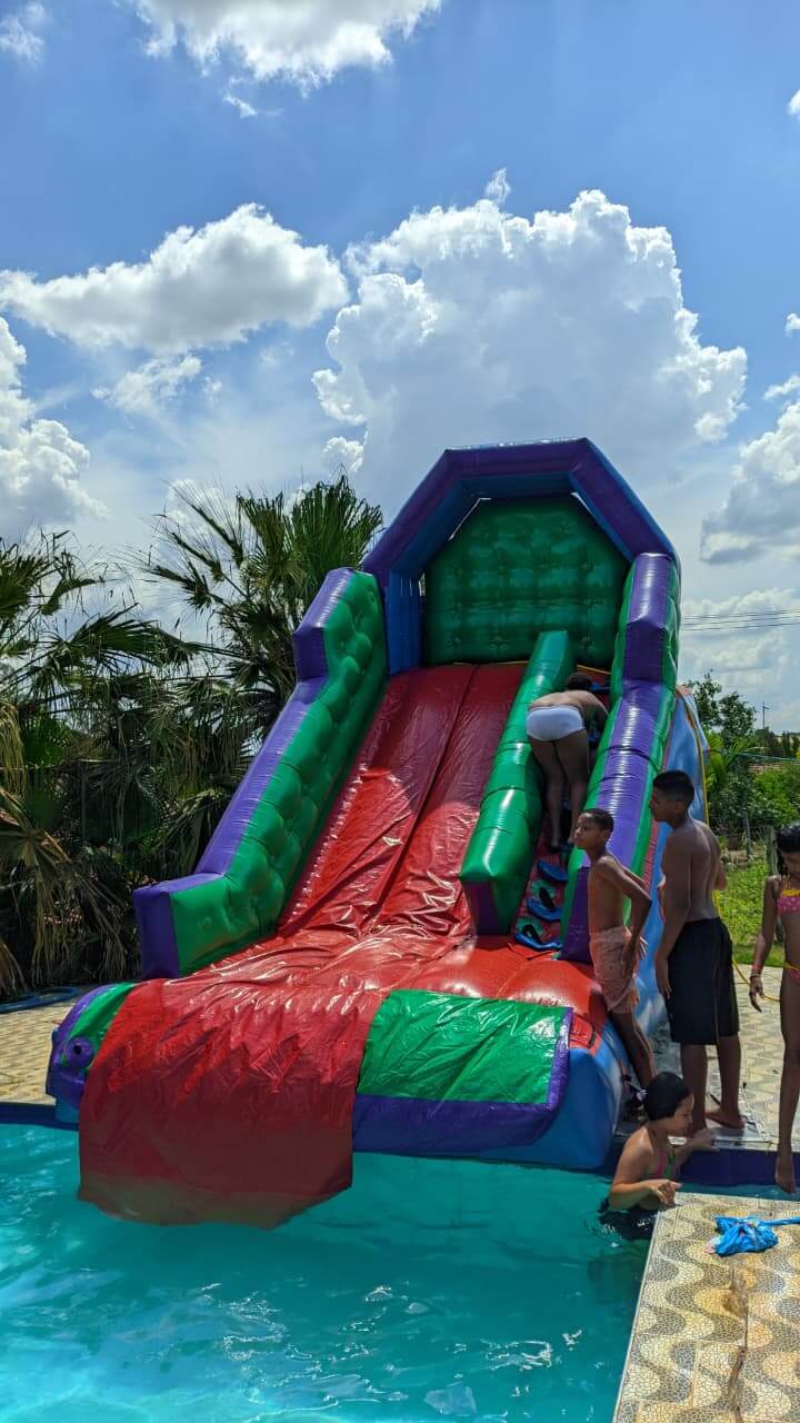 Imagem Tobogã Para Piscina